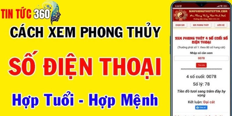 Xem Phong Thủy Số Điện Thoại